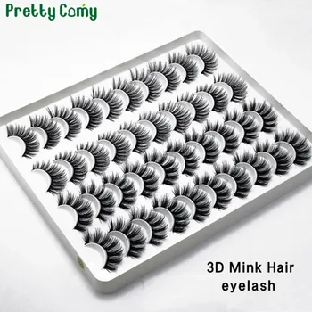 

Recommend 20 Pairs Dramatic 3D Fake Eyelashes Lashes Volume Eyelashes Extension False Eyelashes