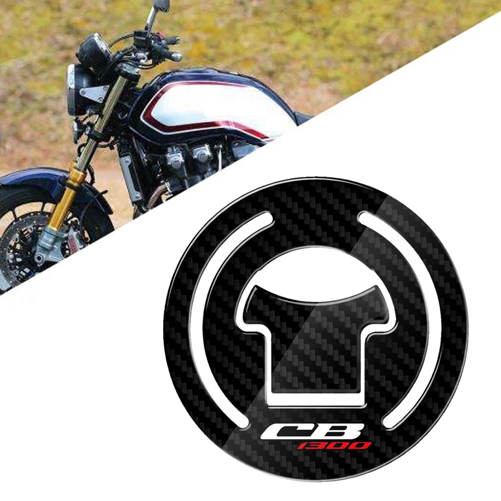 CB 1300 X4 Крышка для бака наклейка на мотоцикл Топливный Газ протектор крышки наклейки чехол HONDA CB1300 1998 2003 3D Carbon