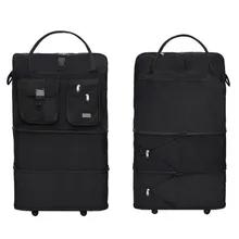 Воздушная накладная дорожная сумка с колесами Оксфорд большой емкости для учебы за рубежом передвижная многослойная многофункциональная сумка-тоут прочная посылка