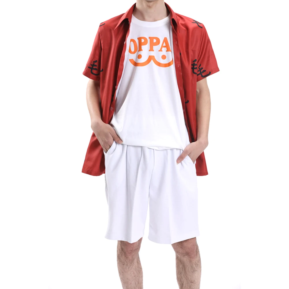 

Brdwn ONE PUNCH MAN Unisex Saitama Cosplay Short Sleeve Shirt Tee Tops