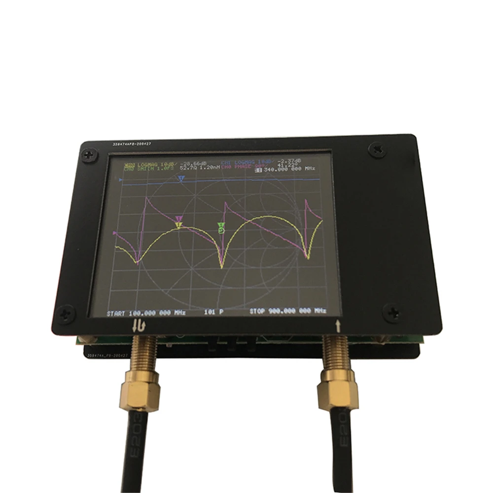

For S-A-A-2 NanoVNA V2 3GHz Vector Network Analyzer Large Screen Antenna Analyzer Shortwave HF VHF UHF