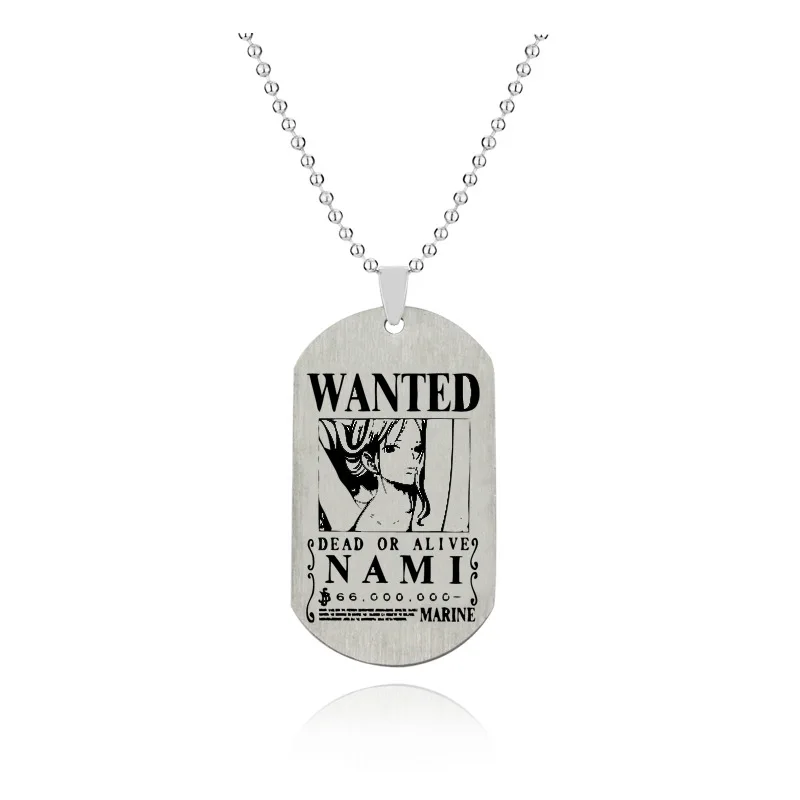 Chaine et pendentif - One Piece - Wanted Sabo