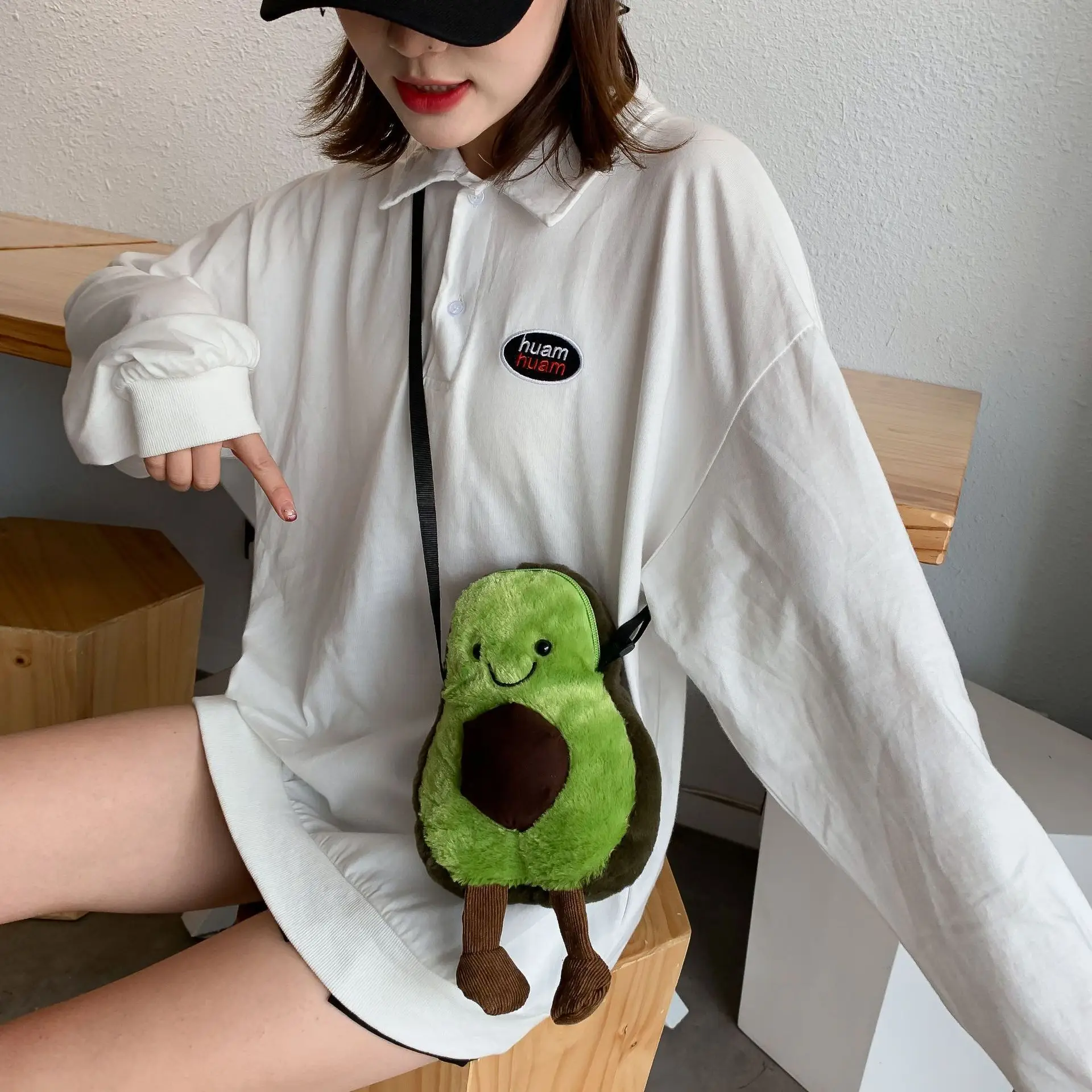 

Autumn And Winter New Style Stuffed Toy New Style Small Shoulder Bag Japanese-style INS Soft Girl Harajuku Street Snap Hong Kong