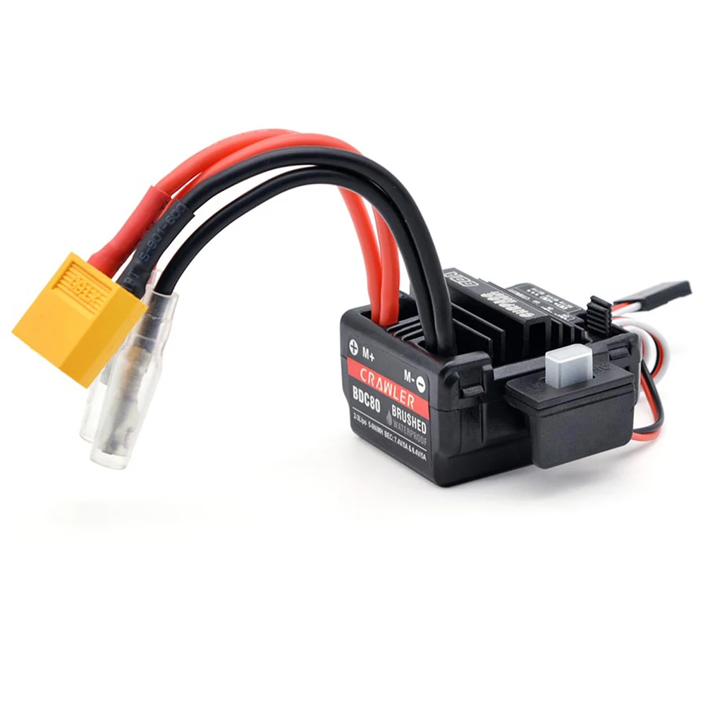 SURPASSHOBBY ESC 80A Щеточный для RC Краулеров 1/10 1/12 - Wltoys