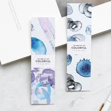 30 шт цветной спектр закладки Набор цветных книжных маркеры бумажные для заметок поздравительные открытки подарок Канцтовары офисный школьный F781