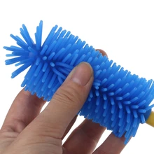 Щетка для детских бутылочек, для сосок, для кормления молока, очищающая вращающаяся висячая щетка из силикагеля 85WA