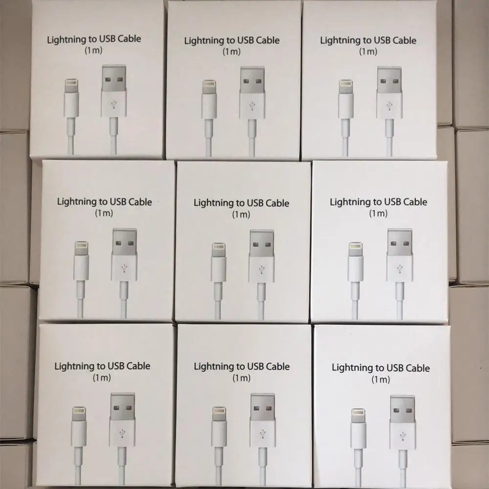 

AICSARD 10PCS/LOT USB Cable For Apple iPhone Cable XS MAX X XR 8 7 6 6S Plus Charging For iPhone Lightning Cable Charger Cord 1M