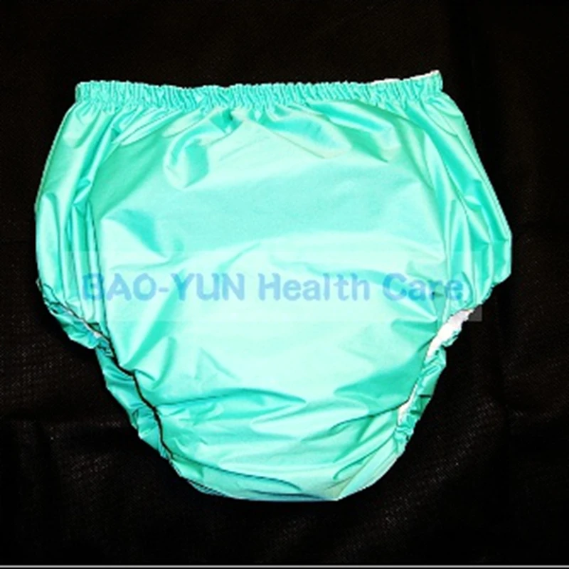 FUUBUU2034-GREEN-M Adult Diaper/ incontinence pants/Adult baby