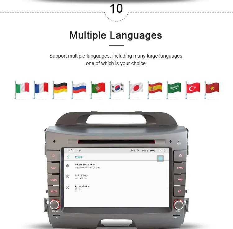 Perfect JASTON 2 Din Android 9.0 Car Multimedia DVD Player For KIA Sportage 3 2010 2011 2012 2013 2014 2015 RDS Car Radio GPS Navi Radio 10 Perfect JASTON 2 Din Android 9.0 Car Multimedia DVD Player For KIA Sportage 3 2010 2011 2012 2013 2014 2015 RDS Car Radio GPS Navi Radio 10