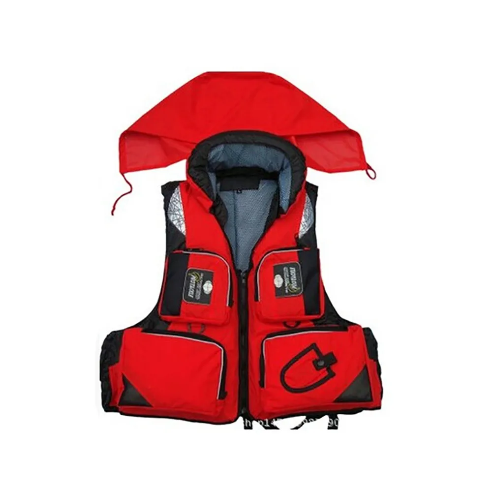 Unisex Life Jacket Swimming Life Vest L XXL Fishing Vest Outdoor Sport