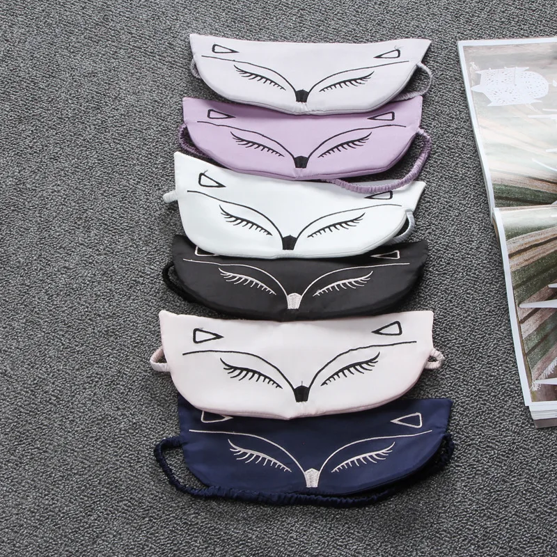 

Sleep Cartoon Eye Patch Cute Fox Image Eye Patch Mitigate Fatigue Breathable Protection Eye Patch