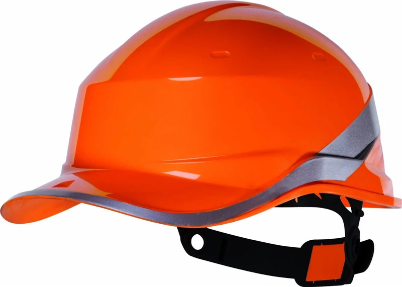 США сток Delta Plus алмаз V UP защитный шлем Hi Vis строителей жесткая шляпа с подбородком ремень
