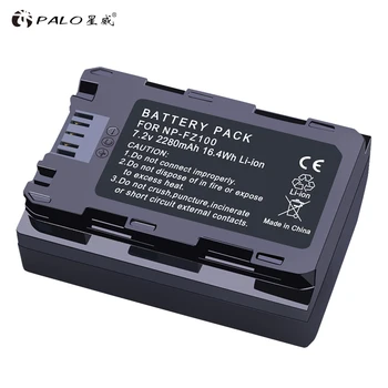 

2Pc 2280mAh NP-FZ100 NPFZ100 NP FZ100 Battery for Sony NP-FZ100 BC-QZ1 Sony a9 a7R III a7 III ILCE-9 A7M3 A7R3 A7R4