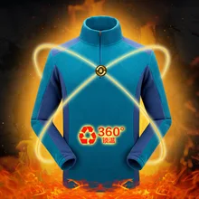 Осенне-зимний флисовый пуловер для мужчин и женщин COUPLE'S теплый дышащий Открытый водонепроницаемый жакет внутренний носить толстый флис