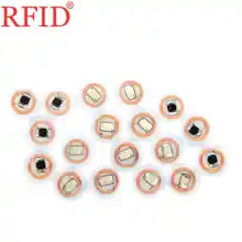 S50 1K 13,56 MHZ NFC Метка RFID IC прозрачная монетная карта ПВХ близость смарт-карта MF1K S50 ISO14443A для контроля доступа(18 мм) 100