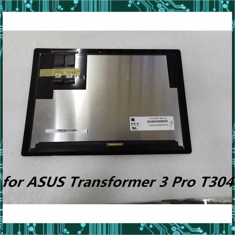 Для ASUS трансформер 3 Pro T304 304u T304UA 12," сенсорный ЖК-экран TV126WTM-NU0 P1 протестирован