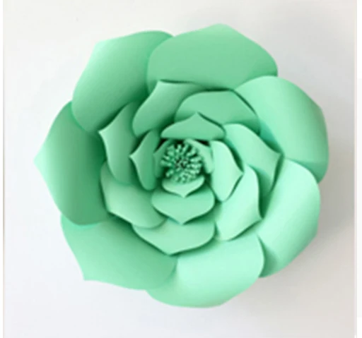 7 1 шт. Свадебные Украшенные фоны 30 см DIY Искусственные бумажные цветы с днем рождения бумажные ремесла DIY принадлежности для мероприятий - Цвет: 7