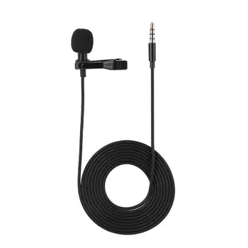 

Lapel Microphone Omnidirectional Condenser Mic for iPhone for Samsung for Android & Windows Smartphones microfone sem fio