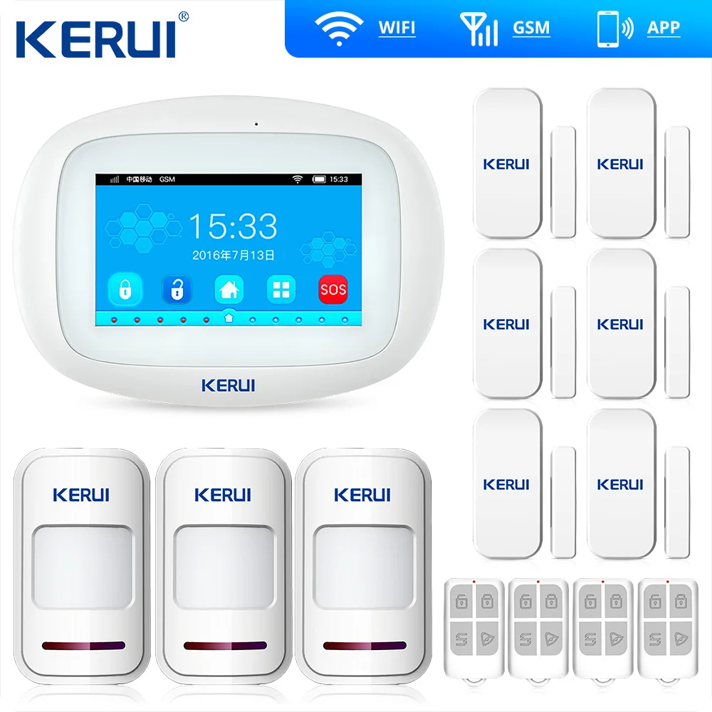 Large Touch Screen >> Us 147 2 54 Off Kerui K52 Large Touch Screen Wifi Gsm Alarm System Tft Color Display Home Alarm System Security Pir Motion Detector In Alarm System Large Touch Screen >> Us 147 2 54 Off Kerui K52 Large Touch Screen Wifi Gsm Alarm System Tft Color Display Home Alarm System Security Pir Motion Detector In Alarm System
