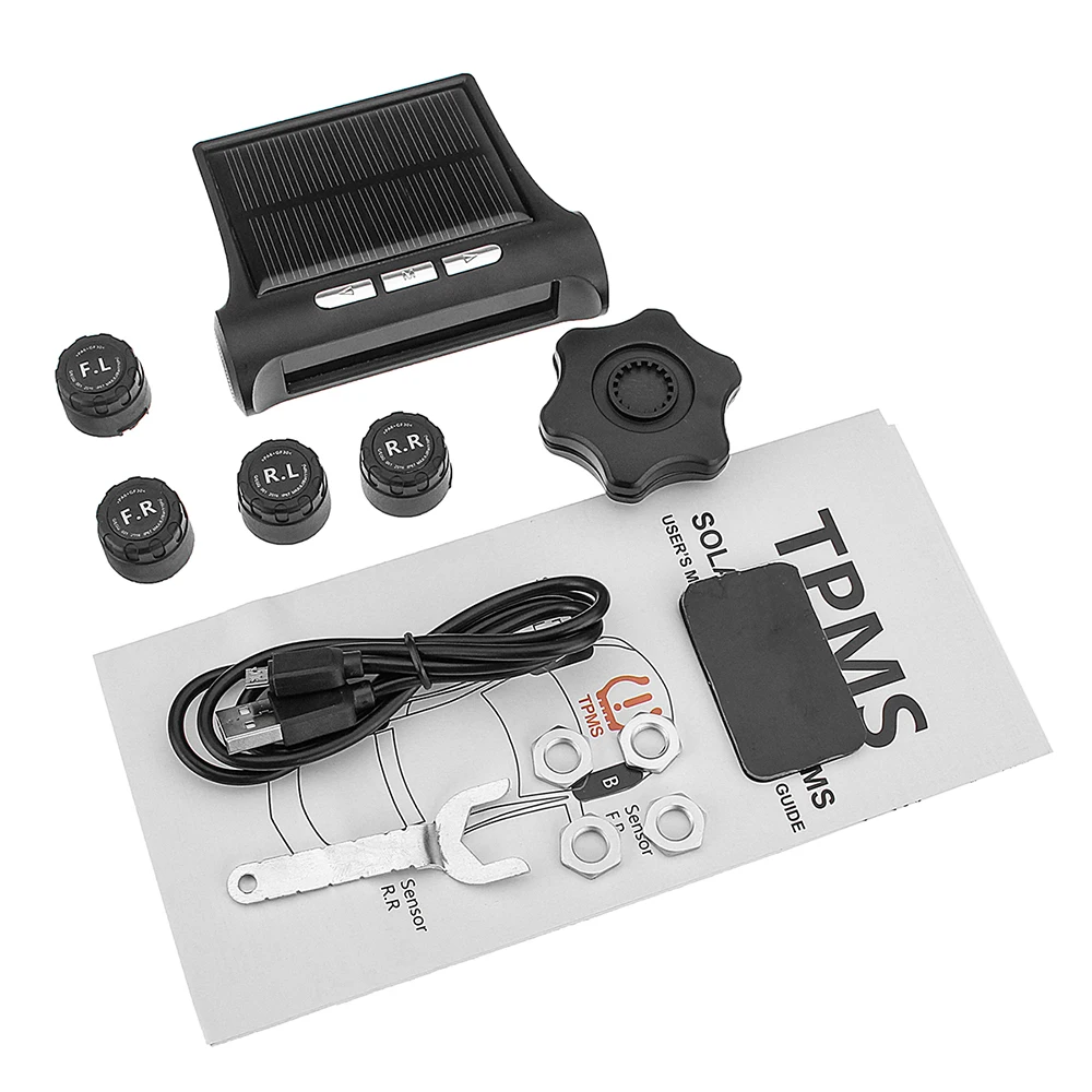 Универсальные 4 шины системы контроля давления в шинах внешние датчики