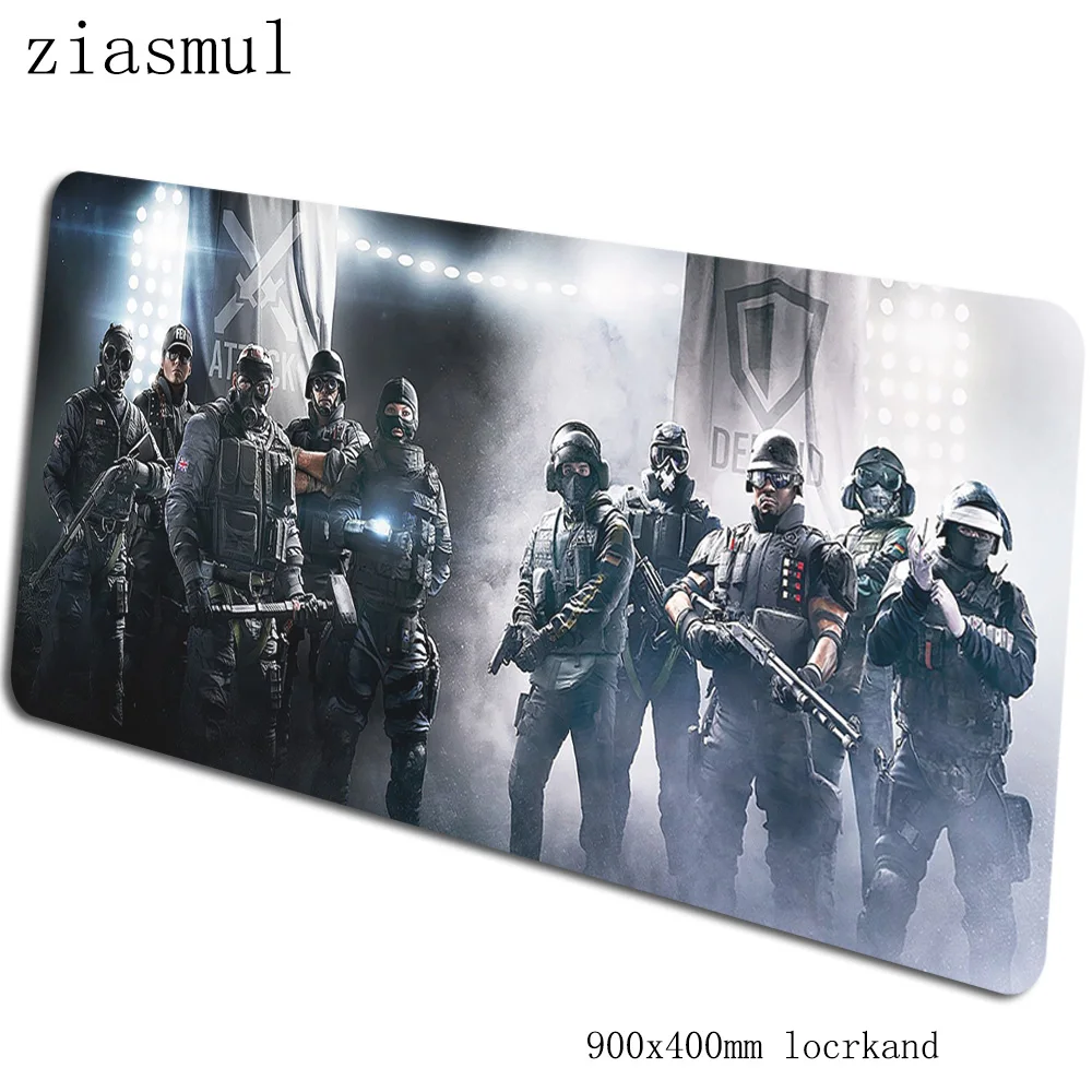 Rainbow six siege коврик для мыши 90x40 см коврики для мыши Персональный Игровой Коврик для мыши геймерский гель персонализированные коврики для мыши Клавиатура ПК коврик - Цвет: pattern 11