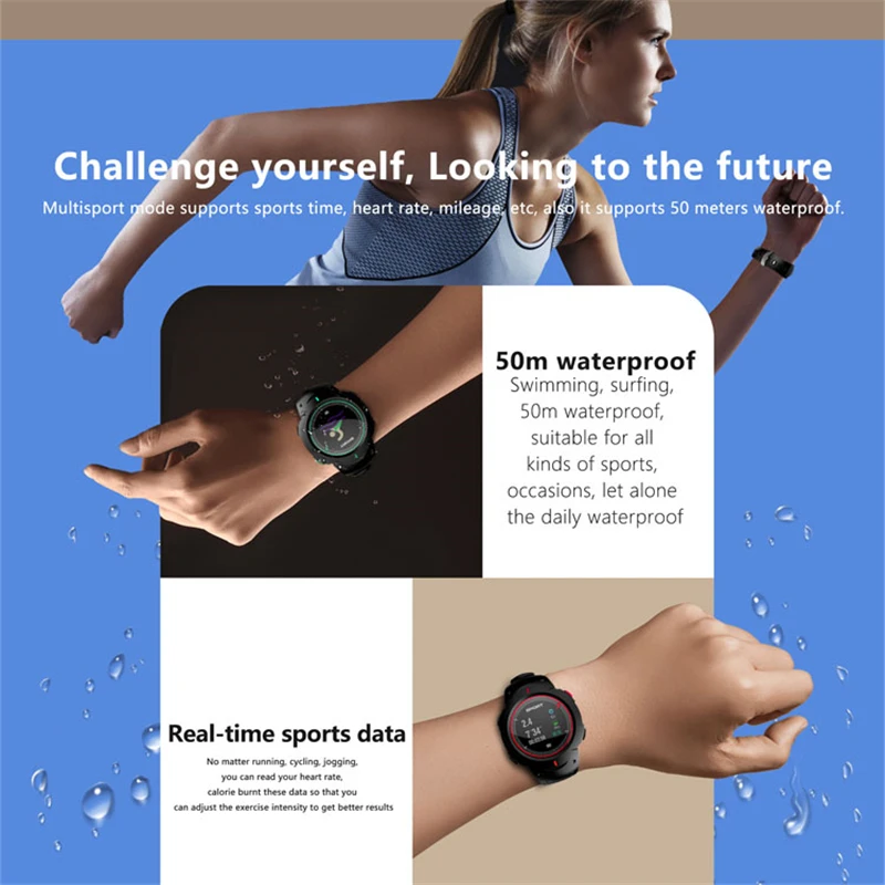 ESEED F13 SmartWatch водонепроницаемый IP68 Bluetooth трекер монитор сердечного ритма трекер сна для android iOS спортивные Apple Смарт часы