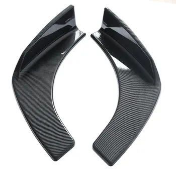 

2pcs Universal Car Front Body Shovel Deflector Spoiler Lip Splitter Diffuser Bumper Canard Body Shovels Car Accessories