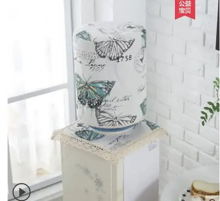 Cotton and linen cloth art drinking fountain cover dust cover pastoral style bucket 2-piece modern minimalist bucket