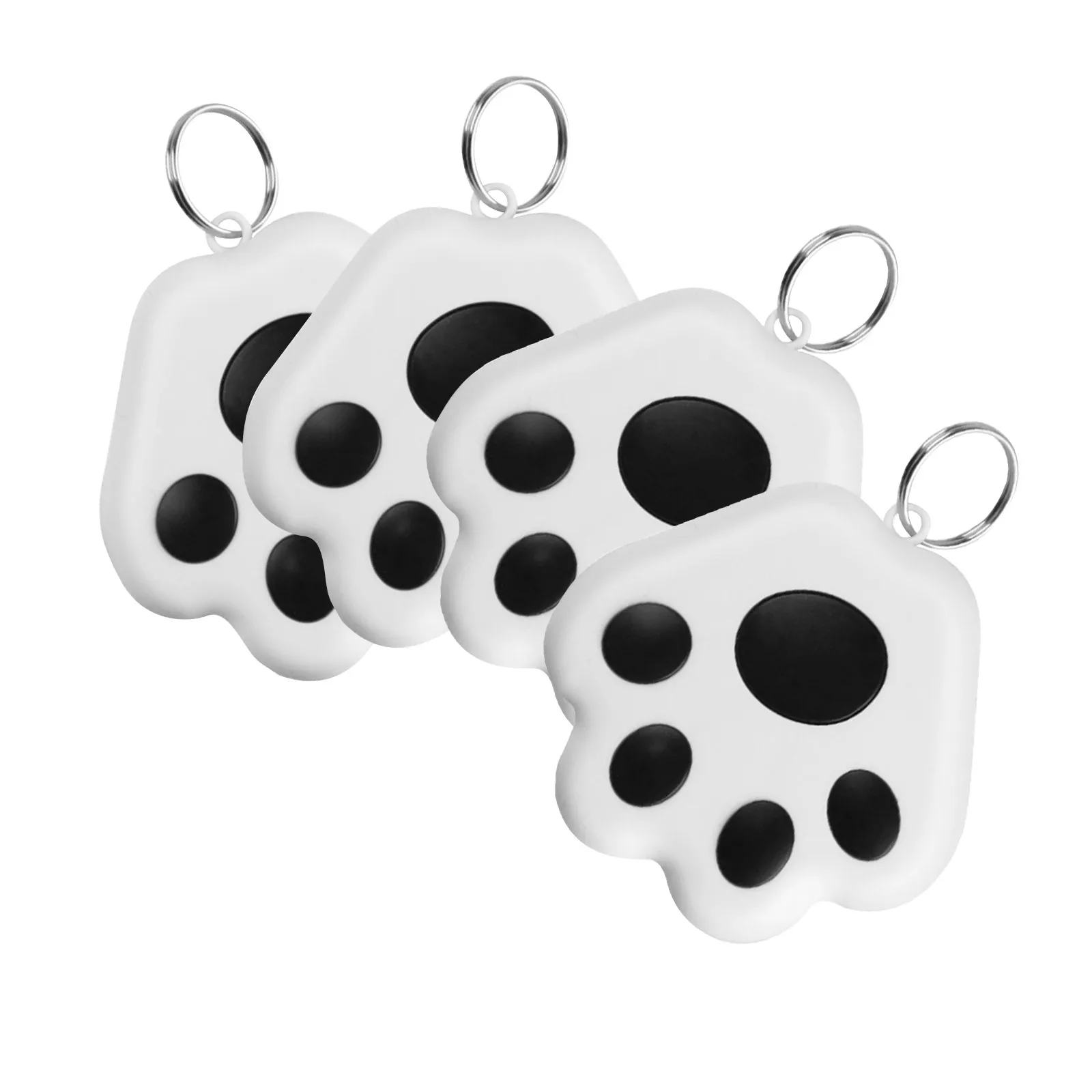 Mini localizador GPS para mascotas, dispositivo antipérdida de seguimiento, rastreador para perros, gatos y niños, Cartera de coche, llavero, 4 Uds.
