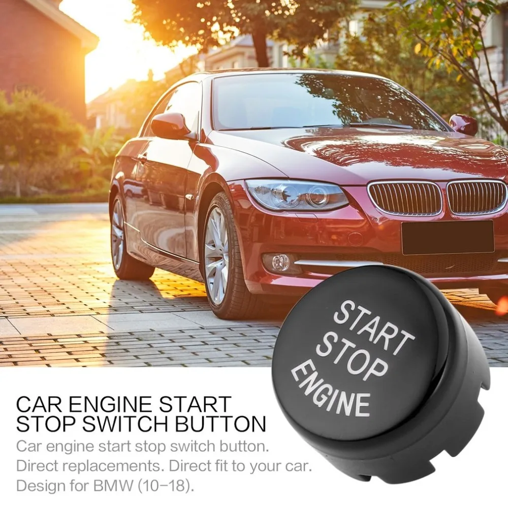 Автомобильный двигатель кнопка включения стоп замена крышки подходит для BMW 3 серии E60 E70 E71 E90 E92 прямые замены