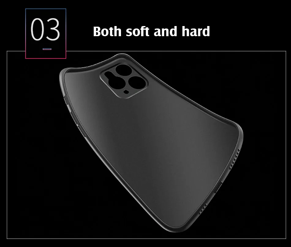 Роскошный противоударный 0,3 мм ультра тонкий чехол для iphone 11 Pro X XS XR Max матовый чехол из ТПУ для iphone 8 7 6 6s Plus Мягкий чехол