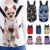 Mesh Dog Carriers Bag Outdoor Travel Backpack Breathable Portable Pet Dog Carrier for dogs Cats