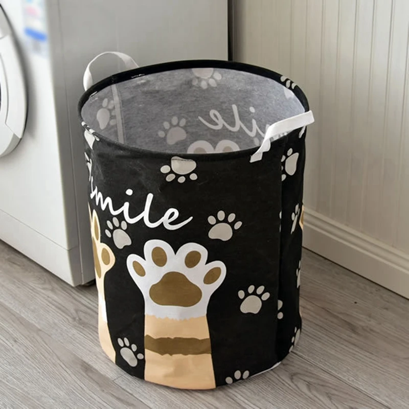 

Cartoon Storage Bucket Toys Storage Basket Large Waterproof Clothes Laundry Baskets well-made And Durable x