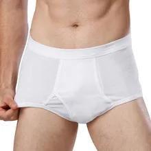 High Hip Underwear Men Pure Cotton Briefs Men Calzoncillos Hombre Male Translucent Underpants Man Bulge Pouch Brief Panties