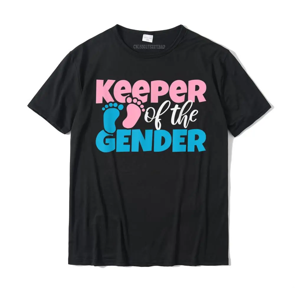 2021 Fashion Men Tshirts Summer Printing Tops Tees 100% Cotton Short Sleeve Birthday Tops & Tees O-Neck Wholesale Keeper of the Gender Gender Reveal Shirt Baby Gift T-Shirt__MZ16892 black