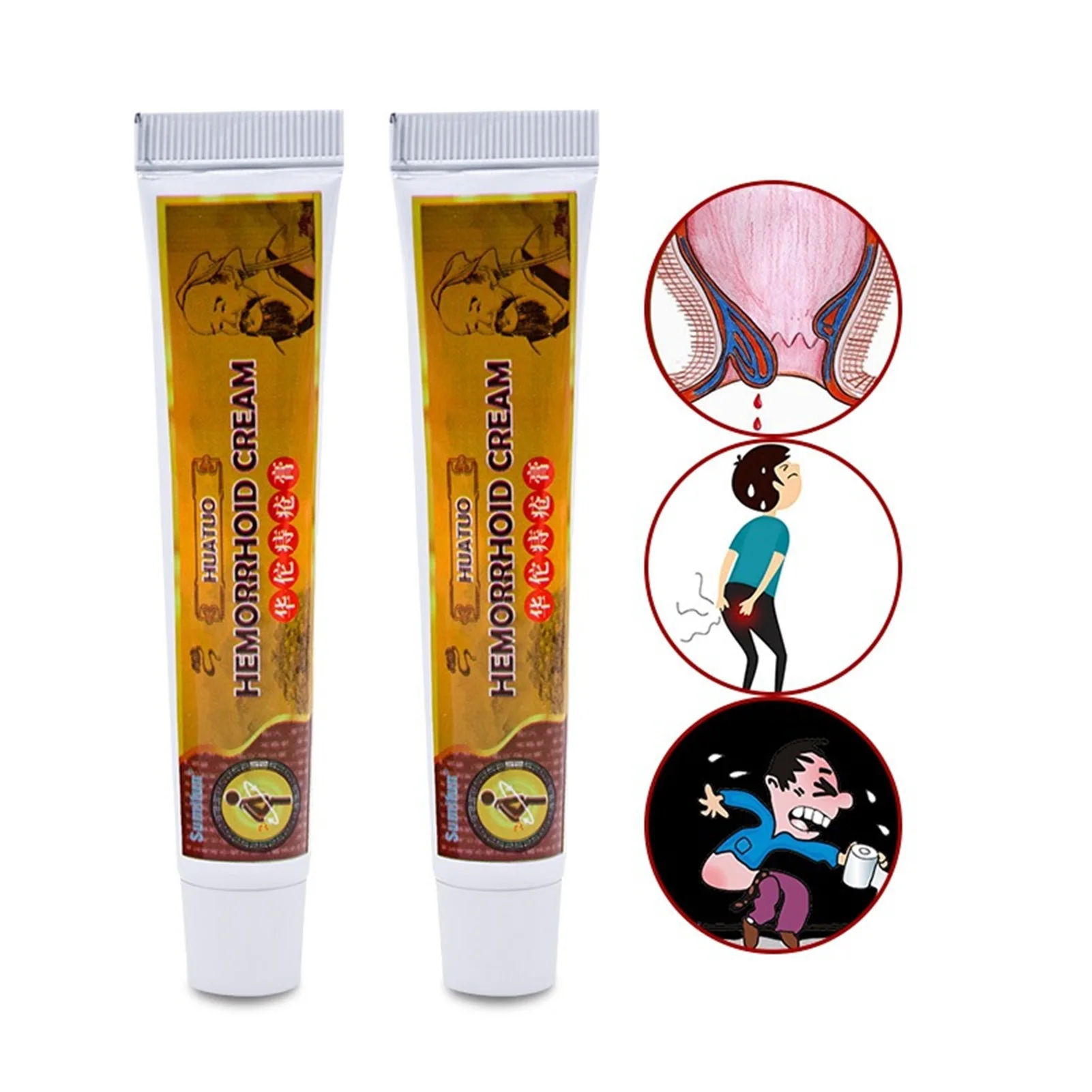 Hemorrhoids Medicine Ointment Plant Herbal Internal External Hemorrhoid Spray Anal Fissure