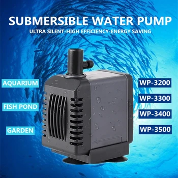 

1500 L/h Submersible Aquarium Pump Ultra-quiet Water Fountain Pump For Fish Tank Hydroponic Pool Gardening Supplies