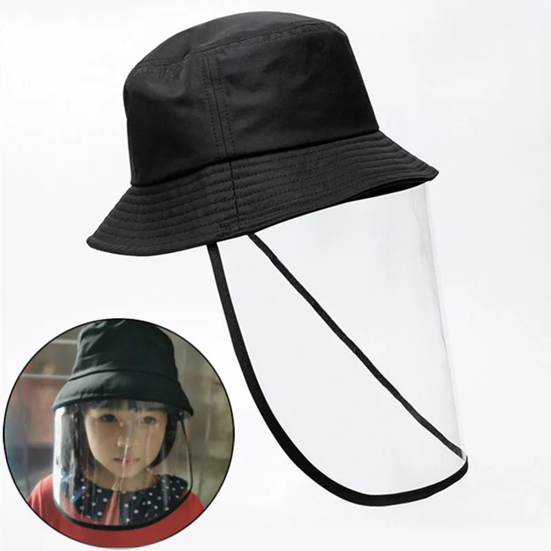 

Children Anti-spitting Protective Face Mask Hood Safe Head Face Cover Outdoor For Flu Air Pollution Breathable Hat Cover