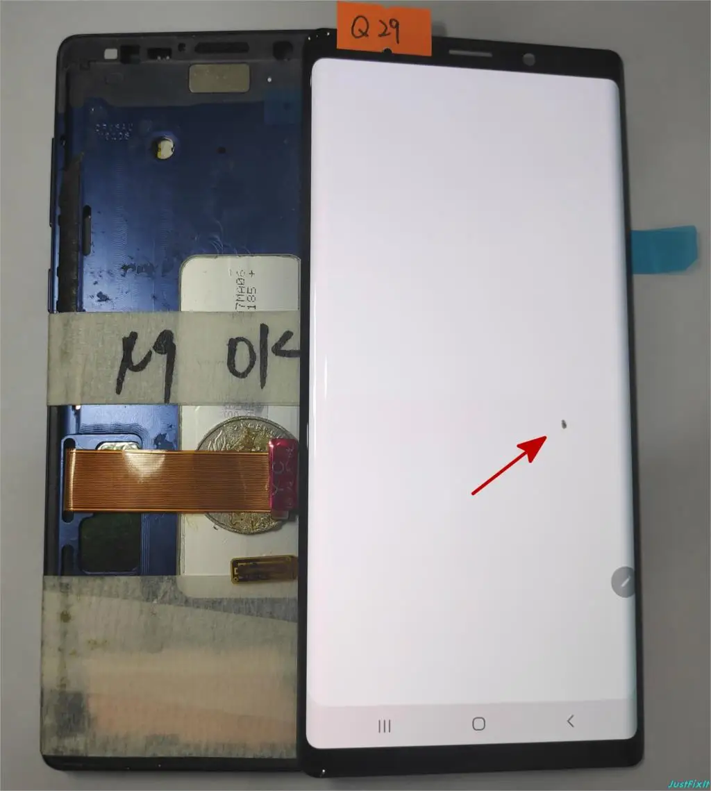 Для samsung Galaxy Note 9 N960 N960F N960D N960DS дефект ЖК-дисплей кодирующий преобразователь сенсорного экрана в сборе 6," Super Amoled