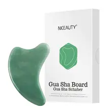 Натуральный камень Gua Sha доска черный рог буйвола Guasha здоровое лечение ног уход за руками инструмент для массажа тела черный