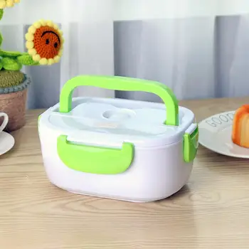 

Rice Cooker Electric Food Heating Lunch Box Food Warm Heater Food Storage Portable Container In Home Auto Car Truck
