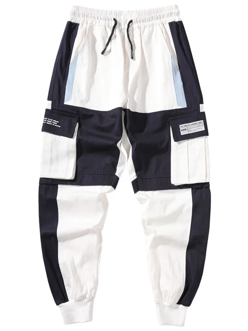 Sport jogging trousers wide leg pants fashion pants fashionable wide leg pants Men Joggers Cargo Techwear Pants Baggy Pant Tactical Mens Tracksuits Harem Pants For Boys