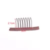 10-20Pcs/Lot Wig Combs For Wig Caps  Factory Supply Wig Clips For Hair Extensions Best Clips For Wigs Big 7 Theeth ► Photo 3/5