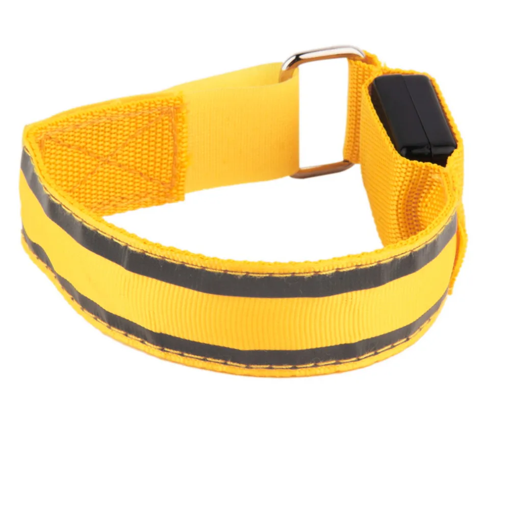 Brasière/bracelet LED Clignotant Falcon - Pour Bras Ou Jambe - Sécurité Randonnée, Vélo, Jogging - Silicone