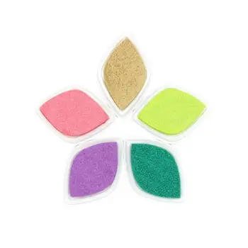 

1pc Craft Inkpads Durable Non-Toxic Colorful DIY Safe Multicolor Inkpad Stamps Partner Colored Ink Pad for Wood Paper Fabric