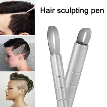 

Hair Tattoo Trim Hair Razor Pen Set For Hair Design Stainless Steel Hair Styling Eyebrows Beards Razor Tool LDO99