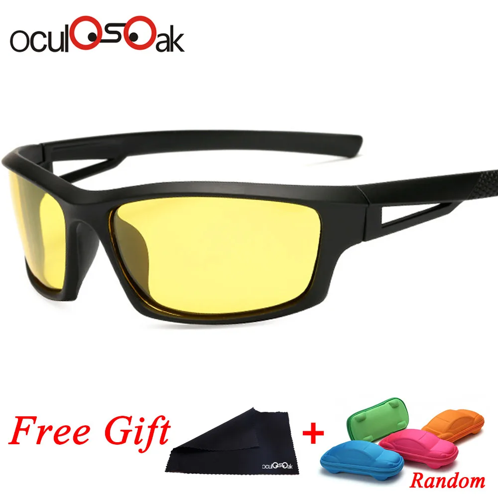 

2019 Fashion Sunglasses Men Polarized Sunglasses Men Driving Mirror Coating Points Black Frame Eyewear Male Sun Glasses UV400