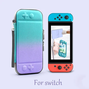 

Portable Game Console Hard Shell Zipper Bag Protective Bag Carrying Pouch Gradient Storage Case for Nintendo Switch Game Console