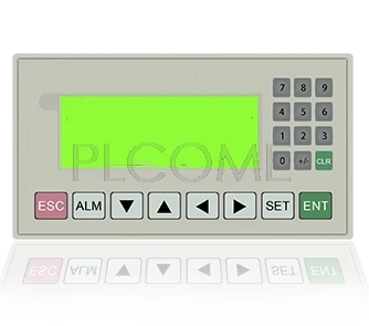 Программатор PLC и HMI 2 в 1 FX2N 20 24MRT + OP320 текстовый дисплей TD 3 7 ''RS485 Modbus RTU 4AD 2DA NTC