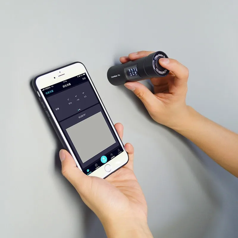 Portable Colorimeter Chromatic Meter For Color Control Meter Intelligent Small Colorimeter High-precision Color Measure Tool Odentification